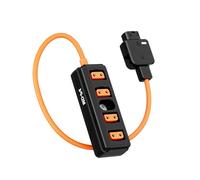 D Tap Male To 4 Female Power Distribution Cable Power Splitter Adapter Cord For Film Production And Broadcasting Gear