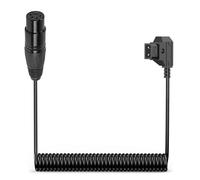 D Tap Male To 4Pin Female Power Coiled Cable Camera Power Cord For Camera Professional Video Accessory Spring Cable