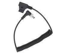 D-Tap to DC Male Power Cable Spring Power Cable for DC Monitor with Lock Dtap Spring Cable for BMCC BMPC ATOMOS BESTVIEW Monitor