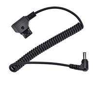 D Tap to DC Power Cable D Tap B Type Male to Right Angle DC 5 5x2 5mm Adapter Cable Accessory for V Mount Battery