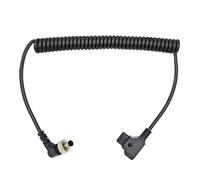 D-Tap to Locking DC 5.5 2.5mm Monitor Cable Compatible with Atomos Ninja v KiPRO LCD Monitors Shogun Sony PIX-E7 PIX-E5 Touchscreen Hollyland Mars 400s, 40inch Length, 2.1 or 2.5 5.5mm