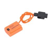 D Tap to NP FZ100 Dummy Battery, Fully Decoded, Continuous Power Supply for A9 A9II A9R A9S A7 III A7R III A7S III, with 180 Degree Rotatable D Tap Interface, for Cameras