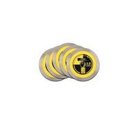 D-Tec DYB5K-04CRT 4-Inch Diamond Blade Wet/Dry Tile, Continuous Rim, 5-Pack