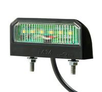 D-TECH 1 x LED License Plate Lights For Trailer, ECE Approved UK Standard Trailer Number Plate Lights, Caravan License Number Plate Lamps, Registration Plate Light For Trailers,IP67 Waterproof