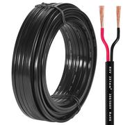 D-TECH 2 Pin Trailer Cable 10 M,Trailer Lighting Cable 2 core,Vehicle 2 Core Twin Flat Cable For Trailer Caravan,80V 24V 12V 2 Pin Automotive Flat Cable 1mm²
