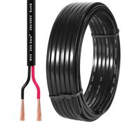 D-TECH 2 Pin Trailer Cable 10 M,Trailer Lighting Cable 2 core,Vehicle 2 Core Twin Flat Cable For Trailer Caravan,80V 24V 12V 2 Pin Automotive Flat Cable 0,5mm²