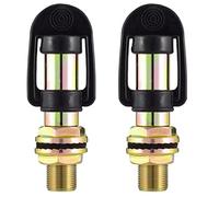 D-TECH Beacon Mounting Bracket,Flexible DIN Pole Mount Bracket for Beacons,Rotating Flashing Beacon Flexible DIN Rod Tractor Mounting Bracket Light Mounting Fittings,up to 6 types for choice(2PCS)