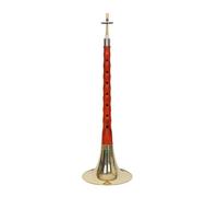 D Tone Suona Horn Chinese Traditional Recorder For Beginners Handmade Wooden Folk SuoNa Woodwind Musical Instruments (Color : Crimson Yellow)