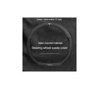 (D Type 38cm S B L) For Tesla Model 3 Y X S Steering Wheel Cover 4 Seasons 36-38 CM Diameter