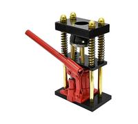 D-Type 8-Tooth Hand Plastic Hose Crimper Hose Crimping Tool Benchtop Hydraulic Clamp High Pressure Tube Crimping Machine 12~20mm