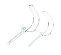 D-type pin M4.5 M6 M8 M10 safety bicycle baby stroller cargo ship hook clip spring double line lock ear hardware(A-M4.5)