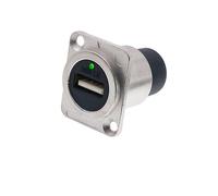 D-Type USB 3.0 Module Panel Type, Single Port, Double Port, Fixo HDMI Fêmea Socket, Straight through 2.0 Socket MQXFCZUX(USB 2.0 SR LED)