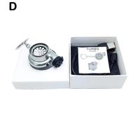 (D) Usb Rechargeable Turbine Lighter Turbo Cigarette Lighter Mini Turbo Turbocharger Keychain Car Keyring Creative Car Accessories