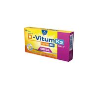 D-VITUM forte Max 4000 IU K2 Vitamins D & K supplement 60 capsules