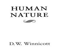 D. W. Winnicott Human Nature Book - Paperback in White D. W. Winnicott White