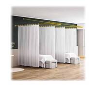 d WallMounted Room Divider Curtain Extra Wide Privacy Screen for Salons Clinics Shared SpacesPerfect for Creating Stylish and Functional Environments