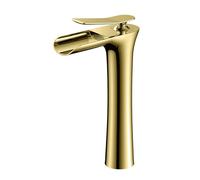 d Waterfall Bathroom Faucet for Sink, Single Handle Mixer Tap, Hot and Cold Water Basin Mixer, Modern a Faucet with Ele Design
