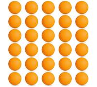 D-Xam 30 Pack Orange ABS Ping Pong Balls 1 Star 40mm Official Size High Bounce Professional Table Tennis Ball for Training & Practice - Durable High Performance