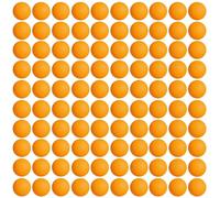 D-Xam 50 Pack Orange ABS Ping Pong Balls 1 Star 40mm Official Size High Bounce Professional Table Tennis Ball for Training & Practice - Durable High Performance