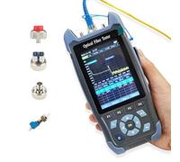 D YEDEMC Mini-Pro 1310/1550nm OTDR Mulit-Function tester Built in OPM/OLS / RJ45 Test/VFL Test Rang 5m-60Km Dynamic Range 24dB/22dB With FC/APC-FC/UPC-SX And FC/SC/LC/ST Adapter