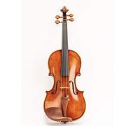 D Z Strad Violin - Model 300 - Light Antique Finish with Dominant Strings, case, bow, shoulder rest, and rosin (3/4 - Size)