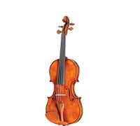D Z Strad Violin - Model 500 - Light Antique Finish with Dominant Strings, Case, Bow and Rosin (Full Size - 4/4)