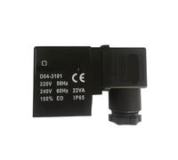 D04-3101 Hydraulic Solenoid Valve Coil Hole Diameter 14.7mm, Height 42mm(AC220V,D04-3106 24V 13W)