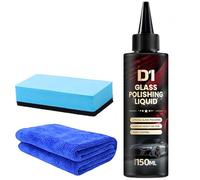 D1 Auto Glass Scratch Remover Polish Fluid, Windshield Polish & Water Spot Remover, Car Glass Polish Liquid for Oil Film & Coating Elimination, Ultimate Paint Restorer