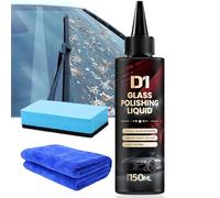 D1 Auto Glass Scratch Remover Polish Fluid - Windshield Polish & Water Spot Remover for Oil Film & Coating Elimination, Ultimate Paint Restorer