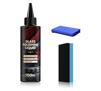 D1 Glass Polishing Liquid, Car Compound Kit, Anti Fog Hydrophobic Coating Spray, Liquid Extract, Oil Film Remover, Removes Swirls(1pcs)