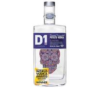 D1 London Spirits Vodka 70cl | World Vodka Awards 2024 Gold Winner - Best British Varietal | Smooth, Creamy Premium Vodka - 40% ABV
