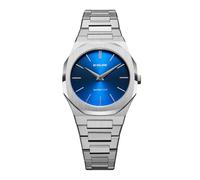 D1 Milano Analog Blue Dial Women's Watch-UTBL21, Silver, Classic