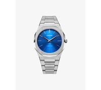D1 Milano D1 Milano Geo Ultra Thin Bracelet 40mm Stainless Steel Quartz Watch Blue 1 Size