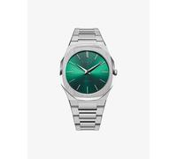 D1 Milano D1 Milano Scarabeo Ultra Thin Bracelet 40mm Stainless Steel Quartz Watch Green 1 Size