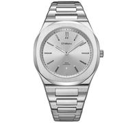 D1 Milano Groovy Silver D1-UHBJ02 - Unisex - 38 mm - Quartz - Sapphire Glass Silver 38 mm