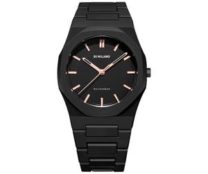 D1 Milano Polycarbon Dawn Light D1-PCBJ12 - Man - 41 mm - Quartz - Mineral Glass Black 41 mm