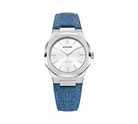 D1 Milano Ultra Thin Quartz Silver Dial Ladies Watch UTDL01