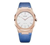 D1 Milano Ultra Thin Quartz White Dial Ladies Watch UTLL05