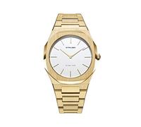D1 Milano UTBL03 Women's Ultra Thin Quartz Watch, Yellow Gold Tone, Bracelet