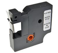 D1 S0720670 / 40910 Compatible Dymo Label Tape Self Adhesive Black Print on Clear 9 mm x 7m