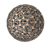 D100 Metal Dice, 100 Faces Polyhedral Dice, Single Role Metal Dice | Amazing Design Table Toy for All Kinds of Role Playing Games