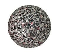 D100 Metal Dice - Single Level Dice for Role Play, High Preparation Entertainment Tool for Serious Players and Collectors