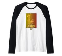 D10S Maradona Boca Palco Raglan Baseball Tee