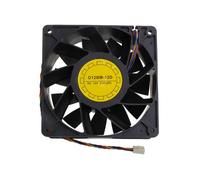D12BM-12D CPU Fan For 12V 2.3A 4700RPM BTC ETH Mining Double Bearing Fan Violence Fans 120x120x38mm Quiet