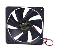 D12SH-12 High Speed Fan 12cm For 12V 0.30A 2 Pin For Brushless Cooling Exhaust Fan 2000RPM For CPU Server