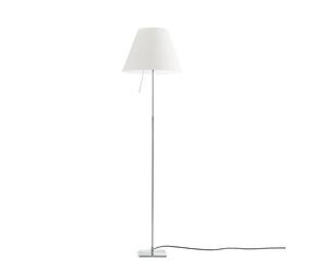 D13 Costanza height adjustable floor lamp with sensor dimmer complete version Luceplan