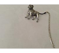D15 Rottweiler Pattern bookmark with cord 3D English pewter charm made in sheffield by Prideindetails