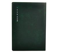 ライフ D1560B Journal, One Year Diary, Vertical Ruled, A5, Green