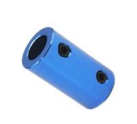 D16L25 Hardtop Wire Aluminum Alloy Coupling Outer Diameter 16mm, Blue Shaft Coupler for Motor Accessories 1pc(6.35mm x 10mm)