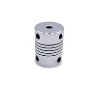 D19*L25 Aluminium flexible Jaw Shaft Coupling 5 8 6.35mm 8mm 10mm CNC Stepper electronic starter Coupler Encoders Engraving Machine IINKUEYK(4 X 10)